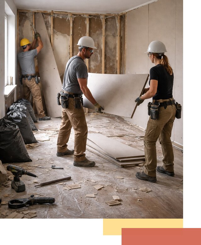 Демонтаж стеновых панелей в Черногорске быстро и аккуратно