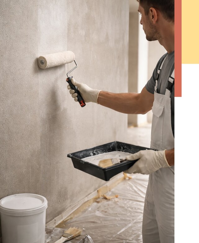 Грунтовка стен в Черногорске от 2246 руб. м2 — быстро, недорого, с материалом | ОТДЕЛОЧНИК-Чрн