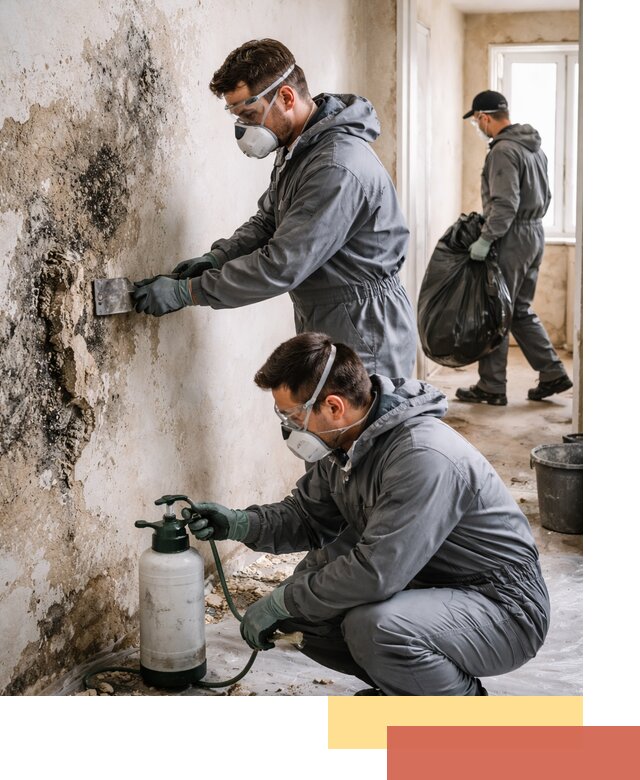 Удаление плесени со стен профессионально в Черногорске