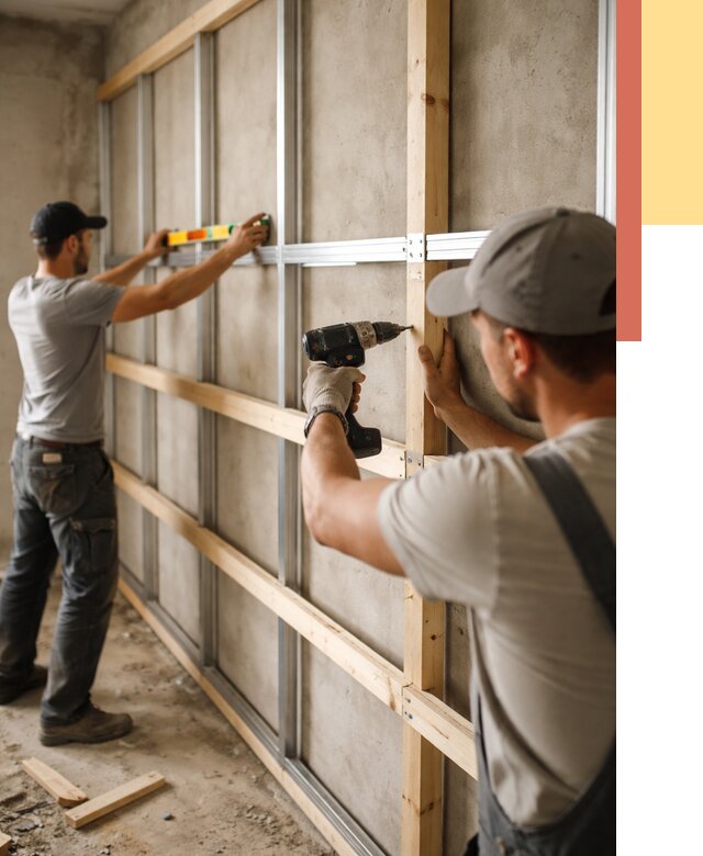 Устройство обрешетки под панели в Черногорске от 2143 руб. — монтаж под ключ | ОТДЕЛОЧНИК-Чрн