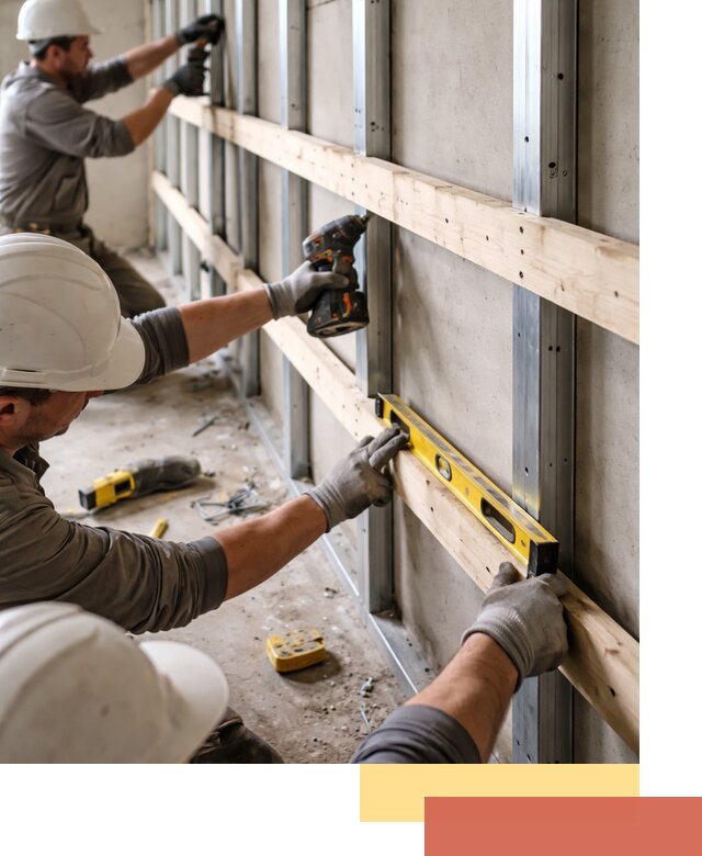 Устройство обрешетки под панели в Черногорске