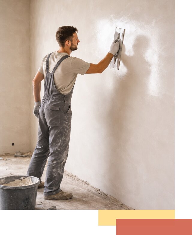 Глянцевание штукатурки стен в Черногорске профессионально и быстро