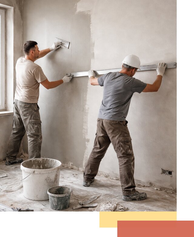 Штукатурка стен под покраску в Черногорске качественно и быстро