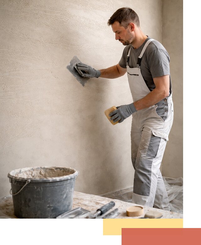 Декоративная штукатурка травертин в Черногорске для стен и потолков