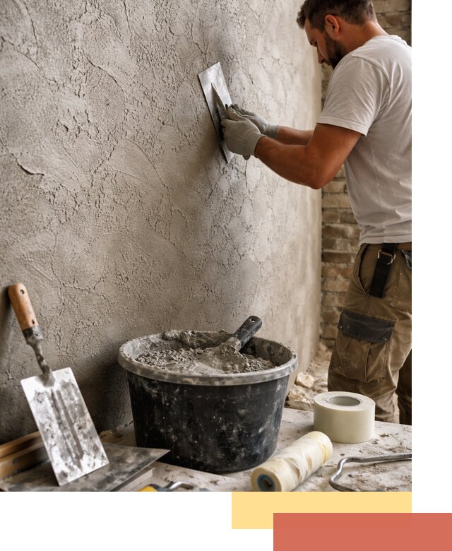 Декоративная штукатурка лофт в Черногорске — отделка стен и потолков