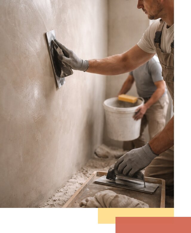 Нанесение марокканской штукатурки таделакт в Черногорске