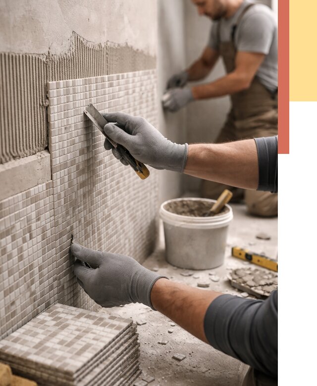 Облицовка стен мозаикой в Черногорске от 3266 руб/м2 — укладка мозаики на стены | ОТДЕЛОЧНИК-Чрн