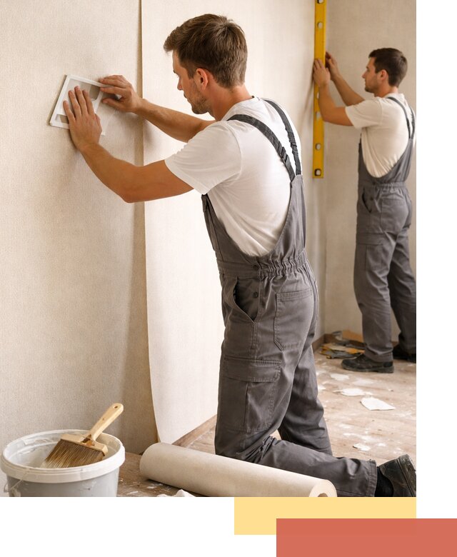 Поклейка бумажных обоев в Черногорске качественно и недорого