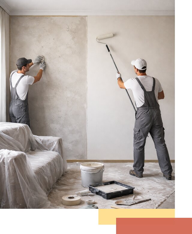 Покраска стен антивандальной краской в Черногорске