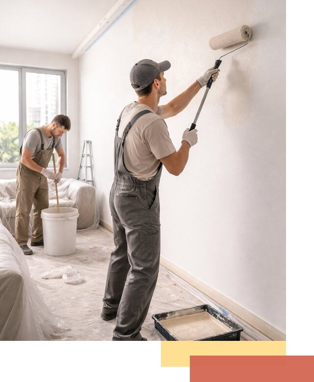 Покраска стен в офисе в Черногорске — быстрый и качественный ремонт