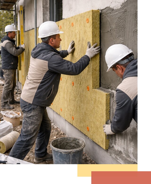 Утепление стен минватой в Черногорске — тепло и звукоизоляция