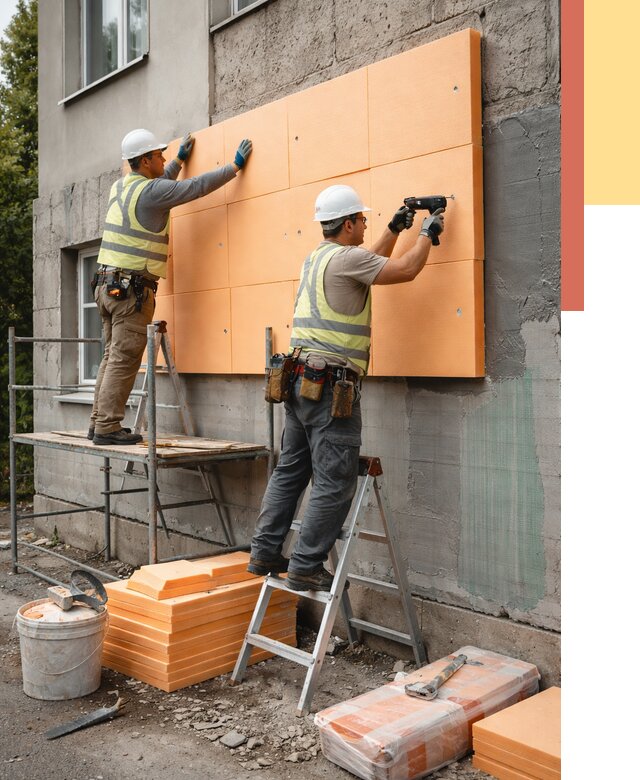 Утепление стен пеноплексом в Черногорске от 1888 руб./м2 — быстро и недорого | ОТДЕЛОЧНИК-Чрн