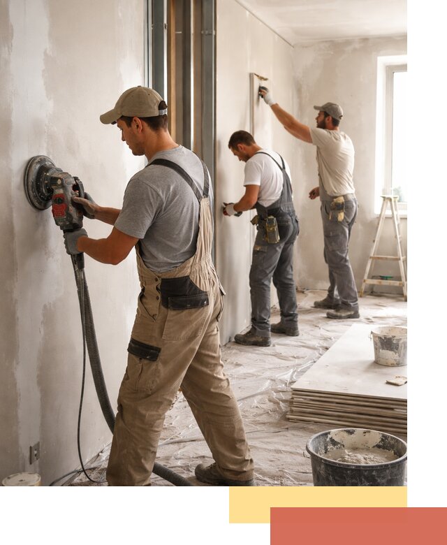 Профессиональная отделка стен в Черногорске качественно и в срок