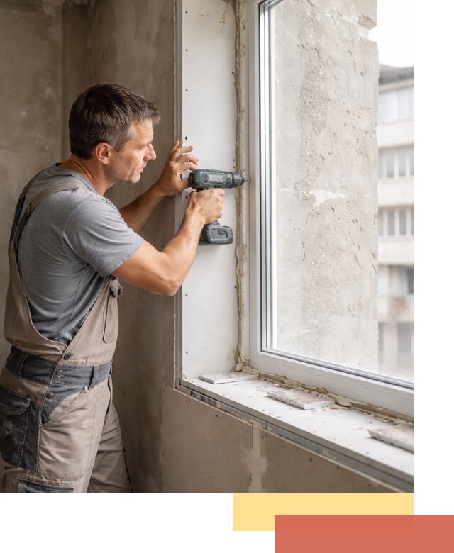 Монтаж гипсокартонных откосов в Черногорске под ключ