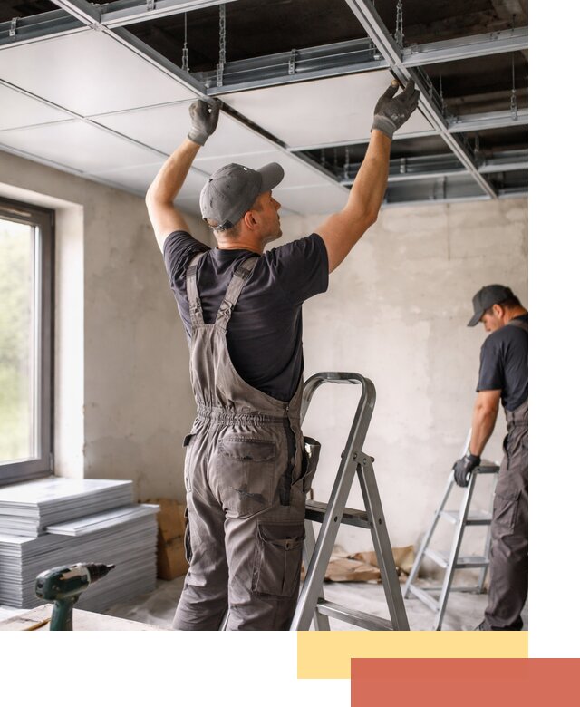 Монтаж кассетного потолка в Черногорске качественно и быстро