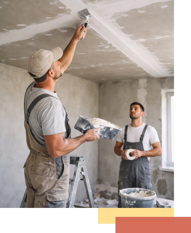 Обработка швов потолка ГКЛ в Черногорске: качественная заделка и шпатлевка