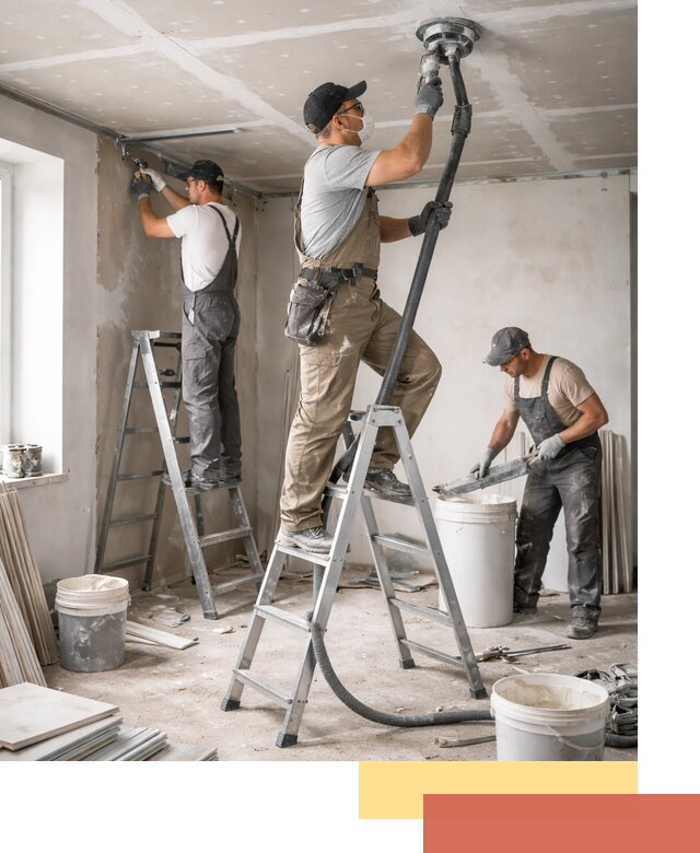 Ремонт потолка из гипсокартона в Черногорске: быстрый и качественный монтаж