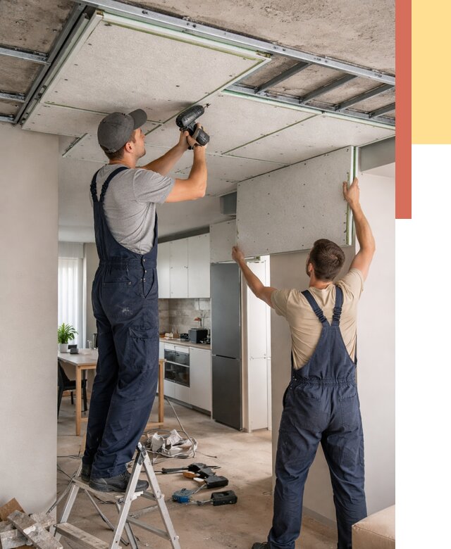 Шумоизоляция потолка панелями зипс в Черногорске от 1888 руб. под ключ | ОТДЕЛОЧНИК-Чрн